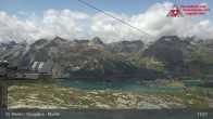 Archived image Webcam Corvatsch middle station Murtel 12:00