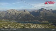 Archived image Webcam Corvatsch middle station Murtel 06:00