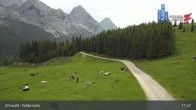 Archiv Foto Webcam Feldernalm in Ehrwald 17:00