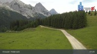 Archived image Webcam Feldernalm in Ehrwald - Zugspitze 06:00