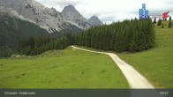 Archived image Webcam Feldernalm in Ehrwald - Zugspitze 08:00