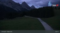 Archiv Foto Webcam Feldernalm in Ehrwald 04:00
