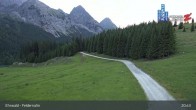 Archiv Foto Webcam Feldernalm in Ehrwald 02:00