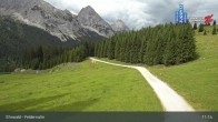Archiv Foto Webcam Feldernalm in Ehrwald 10:00