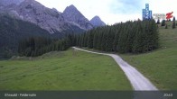 Archiv Foto Webcam Feldernalm in Ehrwald 02:00
