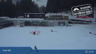 Archiv Foto Webcam Spindlermühle - Piste Turistická und Sessellift Svaty Petr 07:00