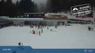 Archiv Foto Webcam Spindlermühle - Piste Turistická und Sessellift Svaty Petr 12:00