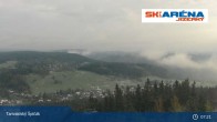 Archiv Foto Webcam Blick vom Gipfel des Tanvaldský Špičák ins Tal 06:00