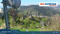 Archiv Foto Webcam Blick vom Gipfel des Tanvaldský Špičák ins Tal 12:00