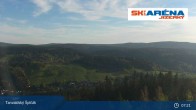 Archiv Foto Webcam Blick vom Gipfel des Tanvaldský Špičák ins Tal 06:00