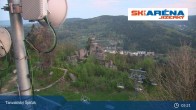 Archiv Foto Webcam Blick vom Gipfel des Tanvaldský Špičák ins Tal 04:00