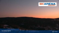 Archiv Foto Webcam Blick vom Gipfel des Tanvaldský Špičák ins Tal 07:00