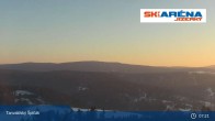 Archiv Foto Webcam Blick vom Gipfel des Tanvaldský Špičák ins Tal 06:00