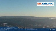 Archiv Foto Webcam Blick vom Gipfel des Tanvaldský Špičák ins Tal 07:00