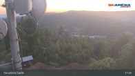 Archived image Webcam The top of Tanvaldský Špičák 20:00