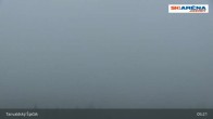 Archiv Foto Webcam Blick vom Gipfel des Tanvaldský Špičák ins Tal 04:00