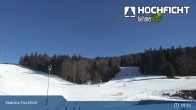 Archiv Foto Webcam Hochficht: Kids Park und Skiarena 08:00