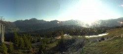 Archived image Webcam Dachstein West: Top station Hornbahn 06:00