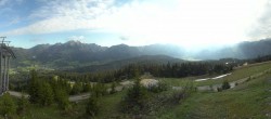 Archiv Foto Webcam Dachstein West: Bergstation Hornbahn 02:00