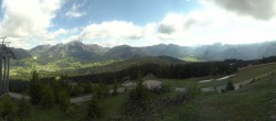 Archiv Foto Webcam Dachstein West: Bergstation Hornbahn 04:00