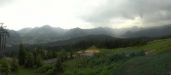 Archiv Foto Webcam Dachstein West: Bergstation Hornbahn 17:00
