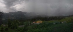 Archiv Foto Webcam Dachstein West: Bergstation Hornbahn 19:00