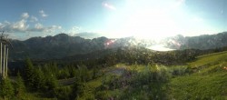 Archiv Foto Webcam Dachstein West: Bergstation Hornbahn 05:00
