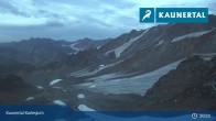 Archiv Foto Webcam Kaunertaler Gletscher: Karlesjoch 19:00