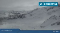 Archiv Foto Webcam Kaunertaler Gletscher: Karlesjoch 10:00
