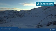 Archiv Foto Webcam Kaunertaler Gletscher: Karlesjoch 07:00