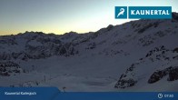 Archiv Foto Webcam Kaunertaler Gletscher: Karlesjoch 07:00