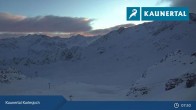 Archiv Foto Webcam Kaunertaler Gletscher: Karlesjoch 07:00