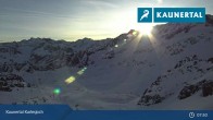 Archiv Foto Webcam Kaunertaler Gletscher: Karlesjoch 07:00