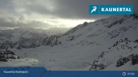 Archiv Foto Webcam Kaunertaler Gletscher: Karlesjoch 07:00