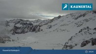 Archiv Foto Webcam Kaunertaler Gletscher: Karlesjoch 08:00