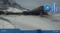 Archiv Foto Webcam Grubig II Gondel im Skigebiet Lermoos Grubigstein 08:00