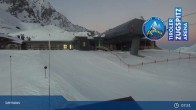 Archiv Foto Webcam Lermoos: Grubig II Gondel im Skigebiet 07:00