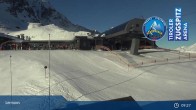 Archiv Foto Webcam Lermoos: Grubig II Gondel im Skigebiet 08:00