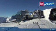 Archived image Webcam Gaislachkogel in Sölden 08:00