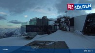 Archiv Foto Webcam Sölden: Gaislachkogel 02:00