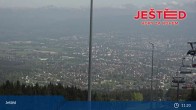 Archived image Webcam View from Stanice lanovky ČD, Liberec - Horní Hanychov 10:00