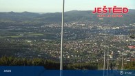 Archived image Webcam View from Stanice lanovky ČD, Liberec - Horní Hanychov 18:00