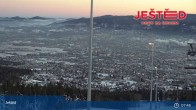 Archiv Foto Webcam Blick auf den Ještěd 07:00