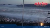 Archived image Webcam View from Stanice lanovky ČD, Liberec - Horní Hanychov 06:00