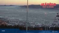 Archived image Webcam View from Stanice lanovky ČD, Liberec - Horní Hanychov 07:00