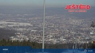 Archived image Webcam View from Stanice lanovky ČD, Liberec - Horní Hanychov 12:00