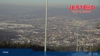 Archived image Webcam View from Stanice lanovky ČD, Liberec - Horní Hanychov 14:00