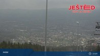 Archiv Foto Webcam Blick auf den Ještěd 12:00