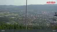 Archiv Foto Webcam Blick auf den Ještěd 08:00