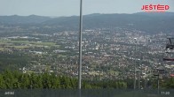 Archived image Webcam View from Stanice lanovky ČD, Liberec - Horní Hanychov 10:00